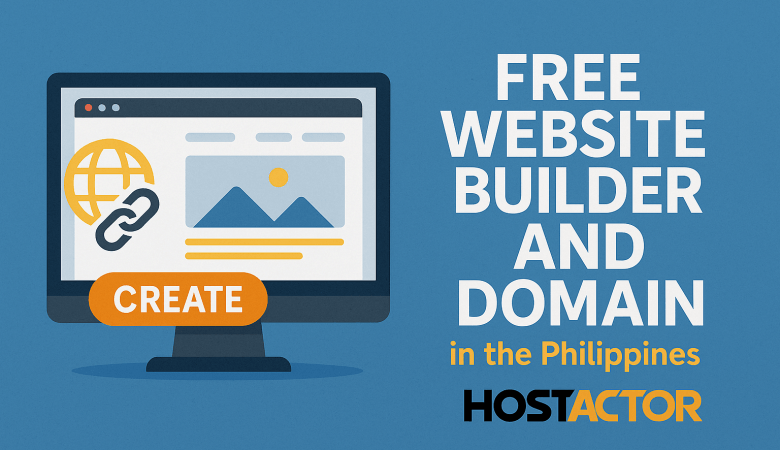 Free Website Builder and Domain – Manila