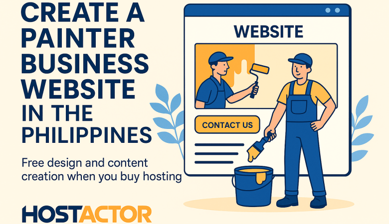 Painter Business Website Design Creating in Philippines