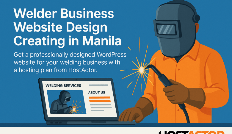 Welder Business Website Design Creating in Manila