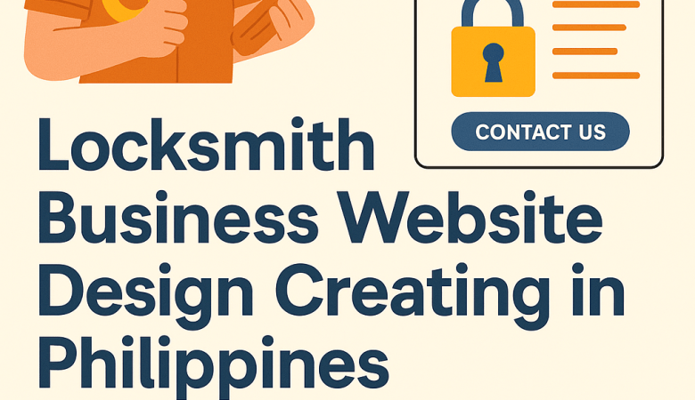 Locksmith Business Website Design Creating in Philippines