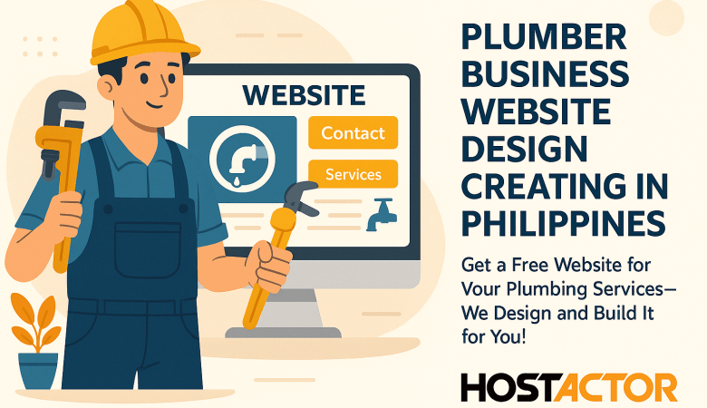 Plumber Business Website Design Creating in Philippines
