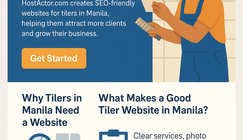Tiler Business Website Design in Manila